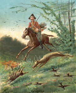 Baron Munchausens eventyr (chromolitho)