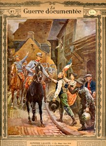 "I Alsace". 1914-1916 (gravering)