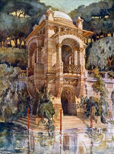Fancy Garden (farvelitografi) af Alphonse Laverriere