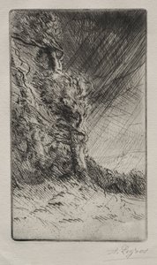 Et vindstød af Alphonse Legros