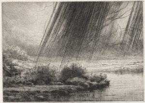 En storm af Alphonse Legros