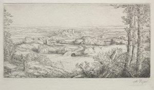 En dal i Bourgogne af Alphonse Legros