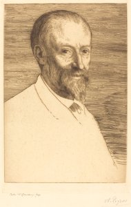 Auguste Poulet-Malassis, 2. tallerken. af Alphonse Legros