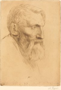 Auguste Rodin. af Alphonse Legros
