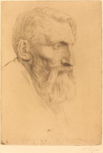 Auguste Rodin af Alphonse Legros