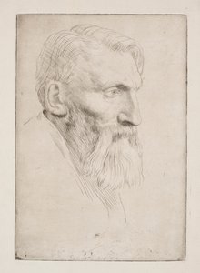 Auguste Rodin af Alphonse Legros
