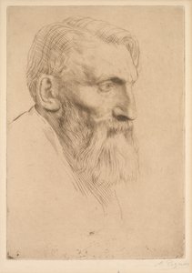 Auguste Rodin af Alphonse Legros