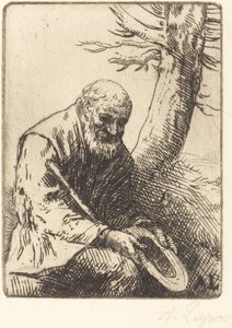 Tigger med hat i hånden Tigger med hat i hånden. af Alphonse Legros