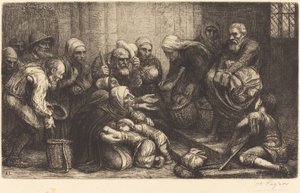 Tiggere fra Bruxelles Tiggere fra Brugge. af Alphonse Legros