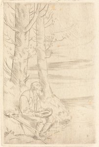 Blind tigger Den blinde tigger. af Alphonse Legros