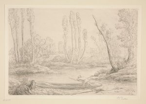 Somme-bredden i nærheden af Alphonse Legros