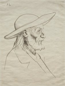 Bretonsk bonde. af Alphonse Legros