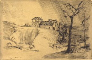 Teglværk La Briqueterie. af Alphonse Legros