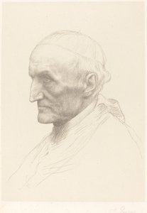 Kardinal Manning, 2. plade. af Alphonse Legros