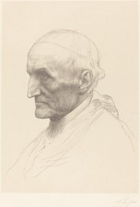 Kardinal Manning, 2. plade af Alphonse Legros