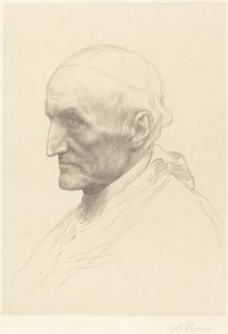 Kardinal Manning, 2. plade af Alphonse Legros