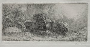 Chailli: stormeffekt af Alphonse Legros
