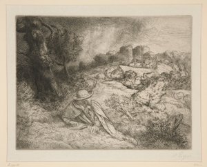 De Hjemvendtes Slot af Alphonse Legros