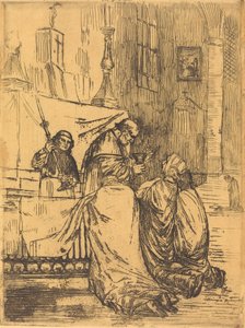 Nadver i Saint Medard-kirken (La communion dans l