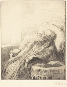Rekonvalescent af Alphonse Legros
