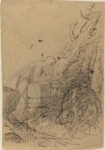 Døden og træsnitten. af Alphonse Legros