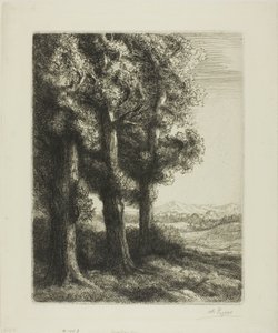 Kanten af en Skov af Alphonse Legros