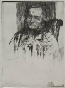 Edwin Edwards af Alphonse Legros