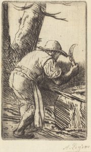 Fagot-cutter (Fugot-skæreren) af Alphonse Legros