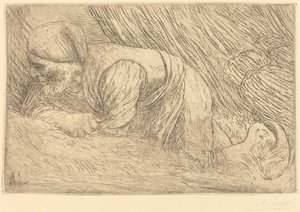 Fagot-samler af Alphonse Legros