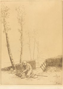 Finde fåret Le Mouton retrouve. af Alphonse Legros