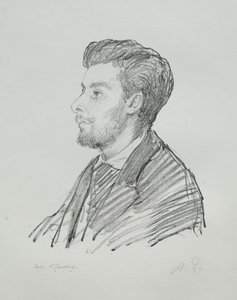 Fréderic Régamey. af Alphonse Legros