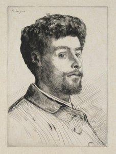 Frederic Regamey. af Alphonse Legros