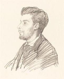 Frederic Regamey af Alphonse Legros