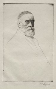 George Frederic Watts af Alphonse Legros