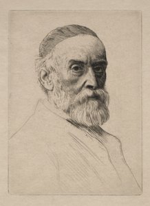 George Frederic Watts af Alphonse Legros