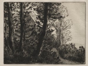 Vagt hus af Alphonse Legros