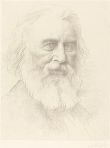 H.W. Longfellow, 2. plade. af Alphonse Legros