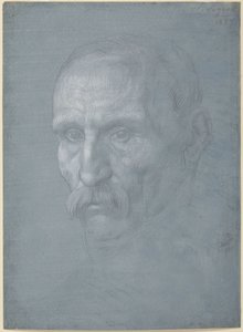Mandehoved af Alphonse Legros