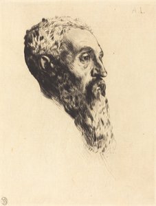 Leder af en model af Alphonse Legros