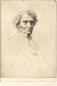 Hector Berlioz. af Alphonse Legros