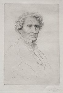 Hector Berlioz. af Alphonse Legros