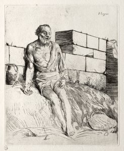 Job (første plade) af Alphonse Legros