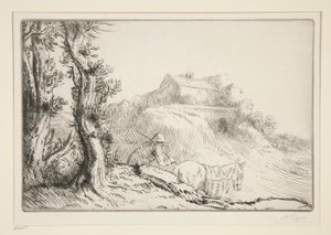 Gården på Bakken af Alphonse Legros