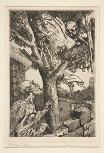 Døden i pæretræet af Alphonse Legros