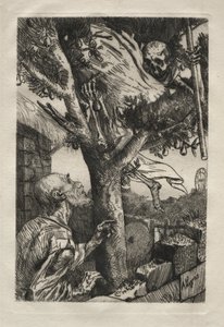 død i pæretræet af Alphonse Legros