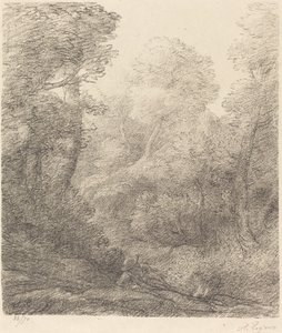 Landskab: Morning Mist Landskab: Morning Mists. af Alphonse Legros