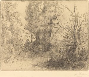 Landskab: Nær Chailleux Landskab: Nær Chailleux. af Alphonse Legros