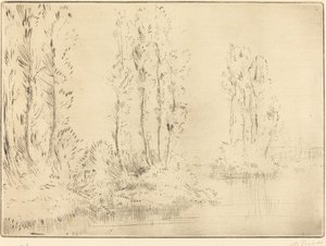Landskab Landskab. af Alphonse Legros
