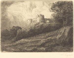 Landskab Landskab. af Alphonse Legros