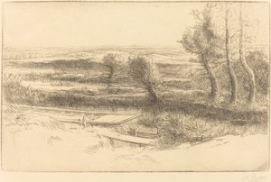 Landskab Landskab. af Alphonse Legros